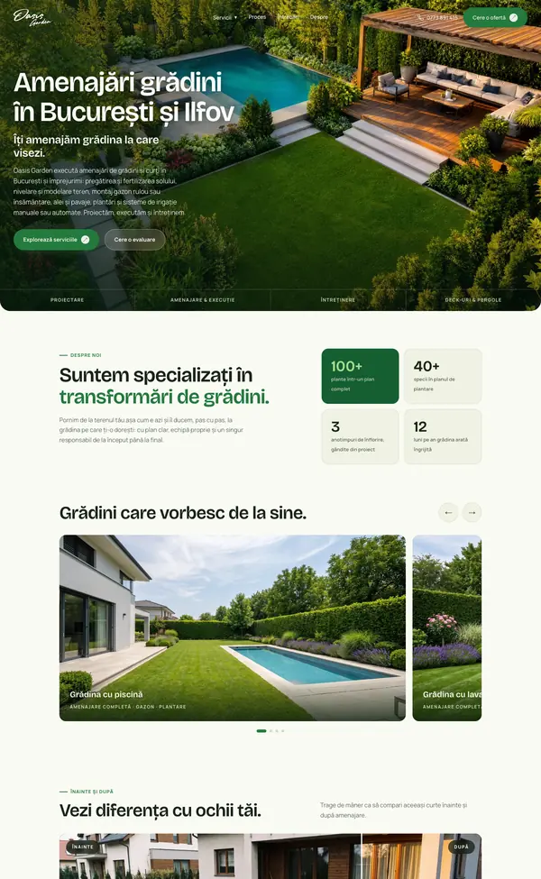 Site-ul oasis-garden.ro